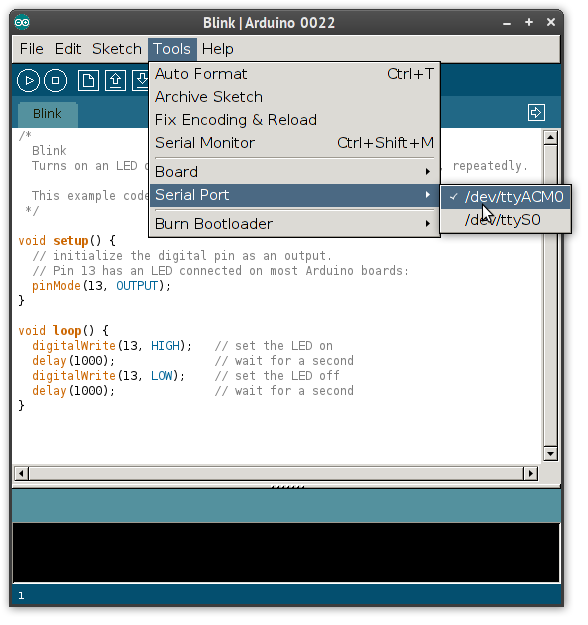 arduino version 22